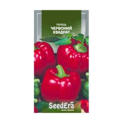 Червоний квадрат, насіння перцю, SeedEra опис, фото, відгуки