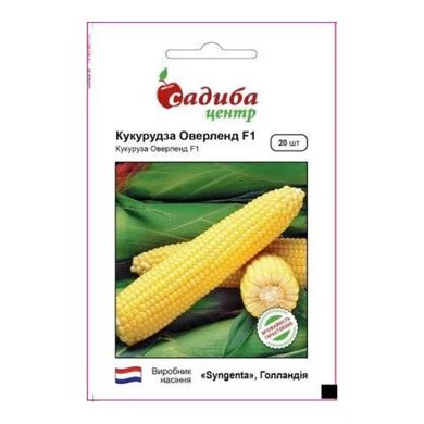 Оверленд F1 - насіння кукурудзи, 20 шт, Syngenta (Садиба Центр) 16-301 фото