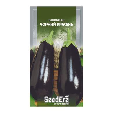 Черный Красавец - семена баклажана, 0.5 г, SeedEra 59103 фото