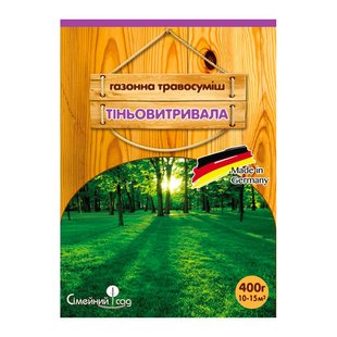 Тіньовитривала - газонна трава, 400 г, Сімейний сад 65102 фото