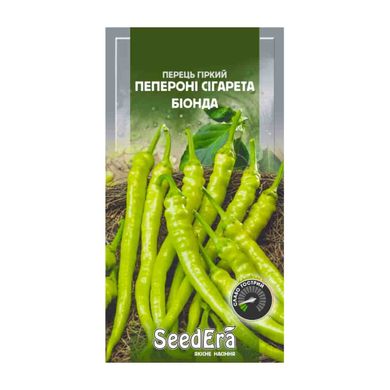 Паппероні Сігаретта Біонда - насіння гіркого перцю, 5 шт, SeedEra 65132 фото