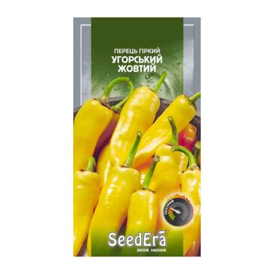 Угорський жовтий - насіння гіркого перцю, 0.25 г, SeedEra 65133 фото
