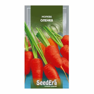 Оленка - насіння моркви, 2 г, SeedEra 63401 фото