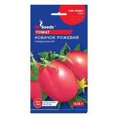 Новачок, рожевий - насіння томату, 0.15 г, GL Seeds 06188 фото