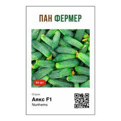 Аякс F1 - насіння огірка, 50 шт, Nunhems (Пан Фермер) 56646 фото