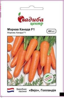 Канада F1 - насіння моркви - насіння моркви, 400 шт, Bejo (Садиба Центр) 65903 фото