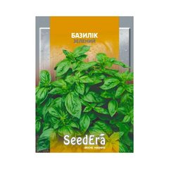 Зеленый - семена базилика, SeedEra описание, фото, отзывы