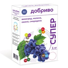 Добриво для винограду - мінеральне гранульоване добриво, 1 кг, Сімейний сад 74568 фото