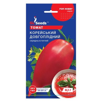 Корейський Довгоплідний - насіння томату, 0.1 г, GL Seeds 24705 фото