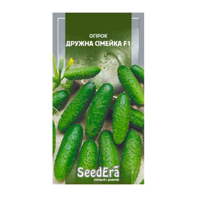 Дружна сімейка F1 - насіння огірка, 10 шт, SeedEra 65344 фото